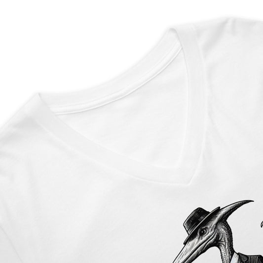 Unisex Short Sleeve V-Neck T-Shirt